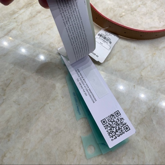 OFF-WHITE Arrow 25mm Leather Belt main image 4